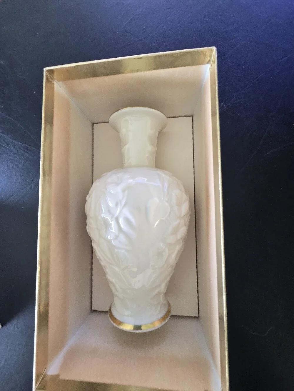 Lenox Vintage Flowers Of Affection Vase NEW in Box